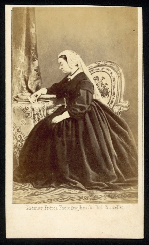 królowa Wiktoria autorstwa French Photographer