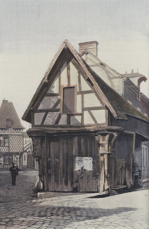 Romorantin, Dom zwany Porte St-Lambia autorstwa French Photographer