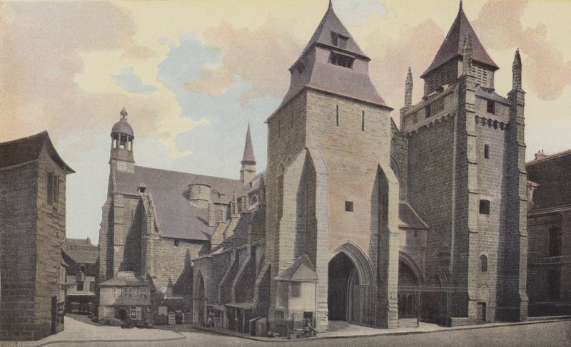 Saint-Brieuc, Katedra, Zespół N O autorstwa French Photographer