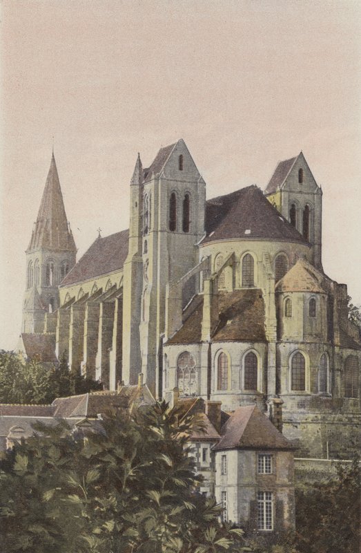 Saint-Leu-Desserent, kościół autorstwa French Photographer
