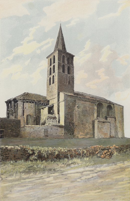 Saint-Papoul, Kościół, Ensemble N autorstwa French Photographer