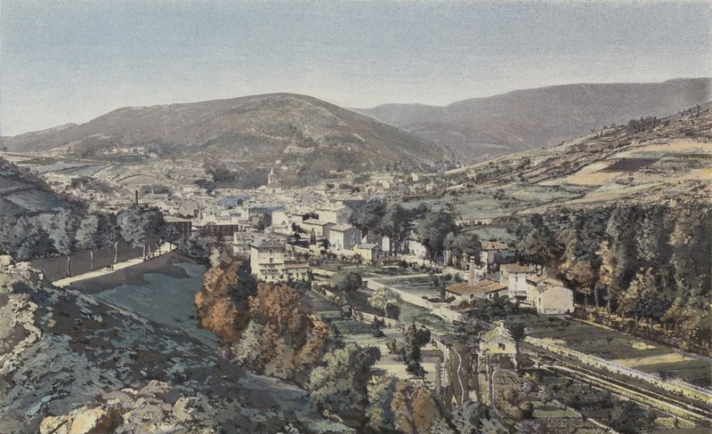 Saint-Pons, Widok ogólny autorstwa French Photographer