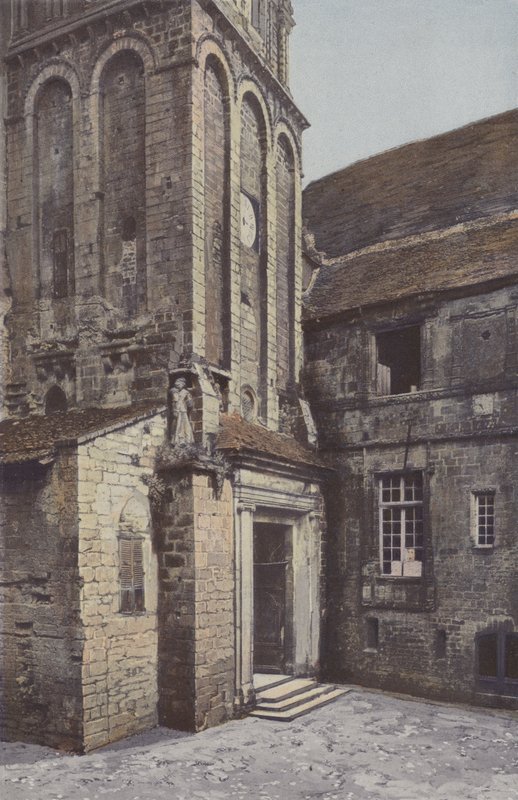 Sarlat, dzwonnica starej katedry i dawnego biskupstwa autorstwa French Photographer
