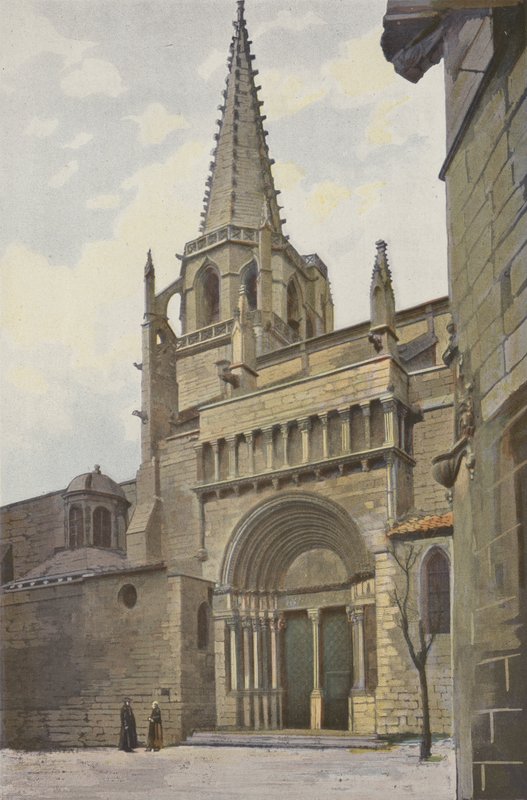 Tarascon, Kościół Sainte-Marthe, Ensemble S autorstwa French Photographer