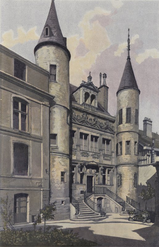 Troyes, Hotel de Vauluisant autorstwa French Photographer