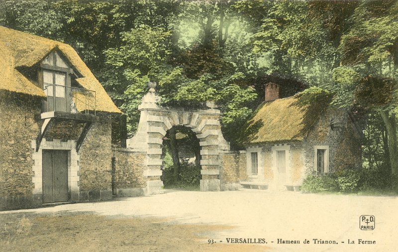 Wersal, Hameau De Trianon, Farma autorstwa French Photographer