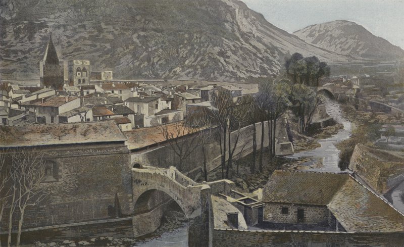 Villefranche-de-Conflent, Widok ogólny autorstwa French Photographer