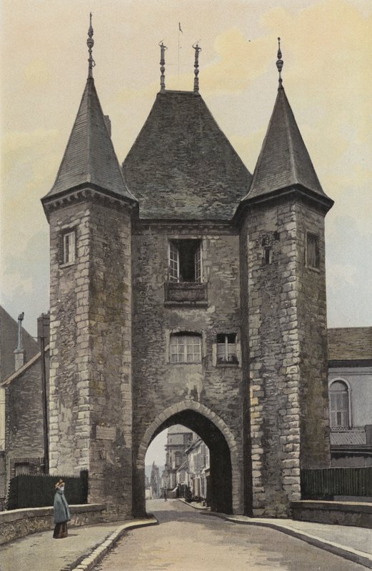 Villeneuve-sur-Yonne, Porte de Joigny autorstwa French Photographer