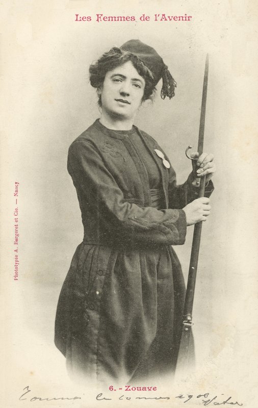 Zouave, Kobieta Przyszłości autorstwa French Photographer