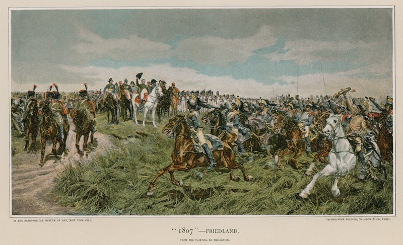 1807 - Friedland autorstwa French School