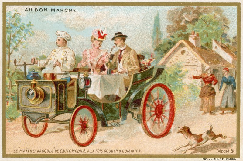 Wagon restauracyjny autorstwa French School