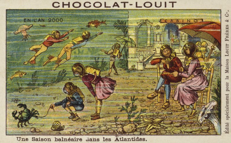 Wakacje nad morzem na dnie Atlantyku w 2000 roku autorstwa French School