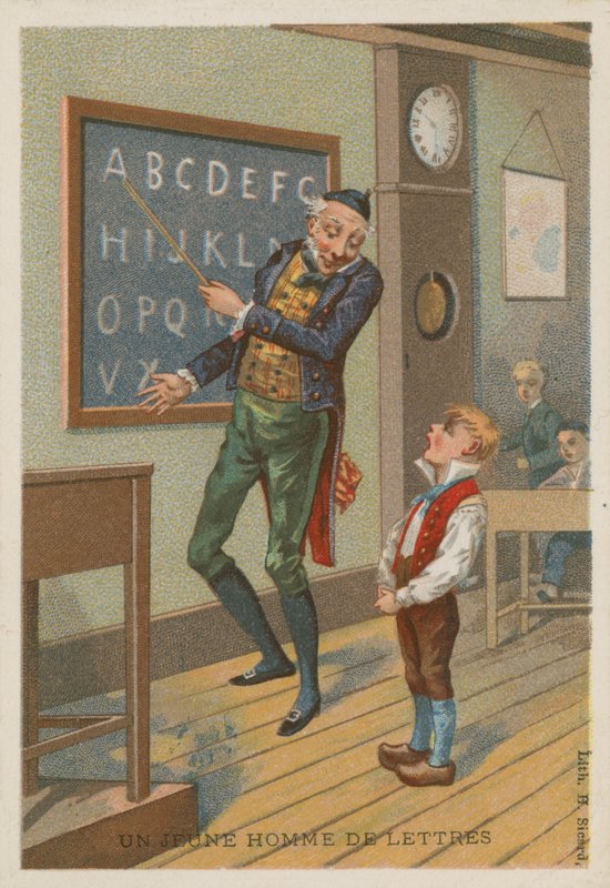 Młody literat autorstwa French School