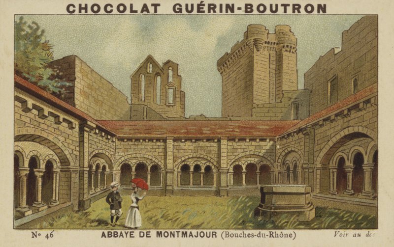 Opactwo Montmajour, Bouches-du-Rhone autorstwa French School