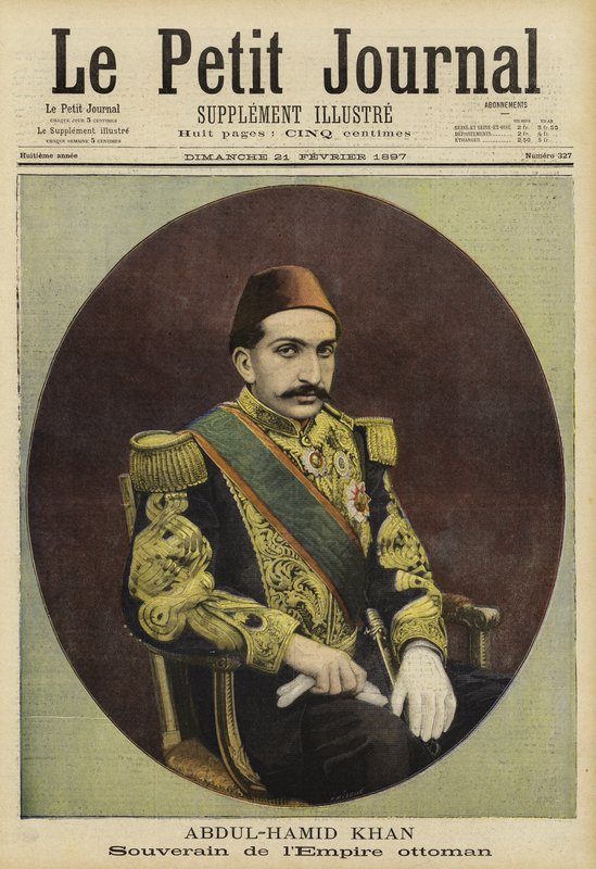 Abdul Hamid II, sułtan Imperium Osmańskiego autorstwa French School