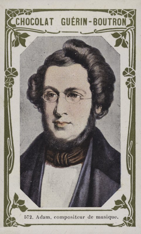 Adam, kompozytor (kolorowe zdjęcie) autorstwa French School