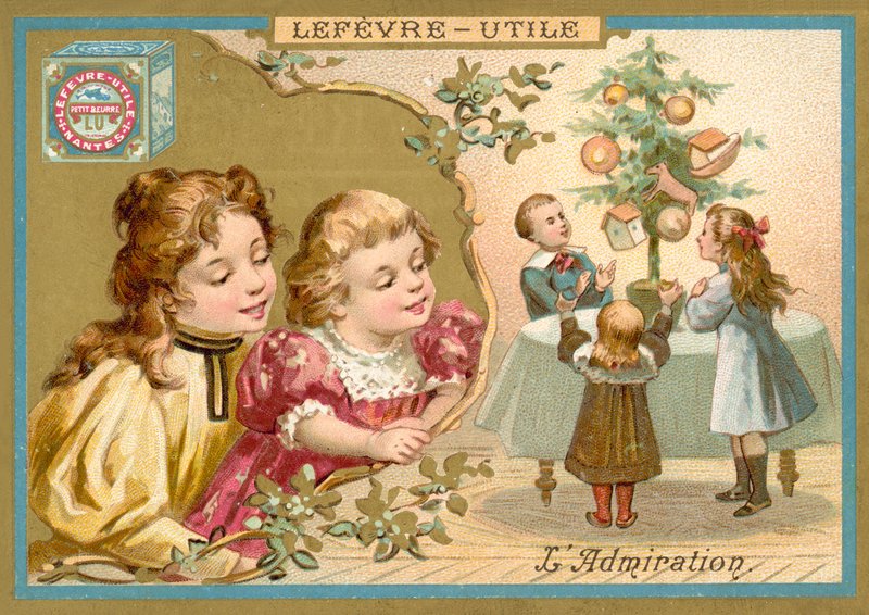 Podziw (chromolitho) autorstwa French School