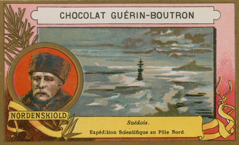 Adolf Erik Nordenskiold, XIX-wieczny fińsko-szwedzki odkrywca autorstwa French School