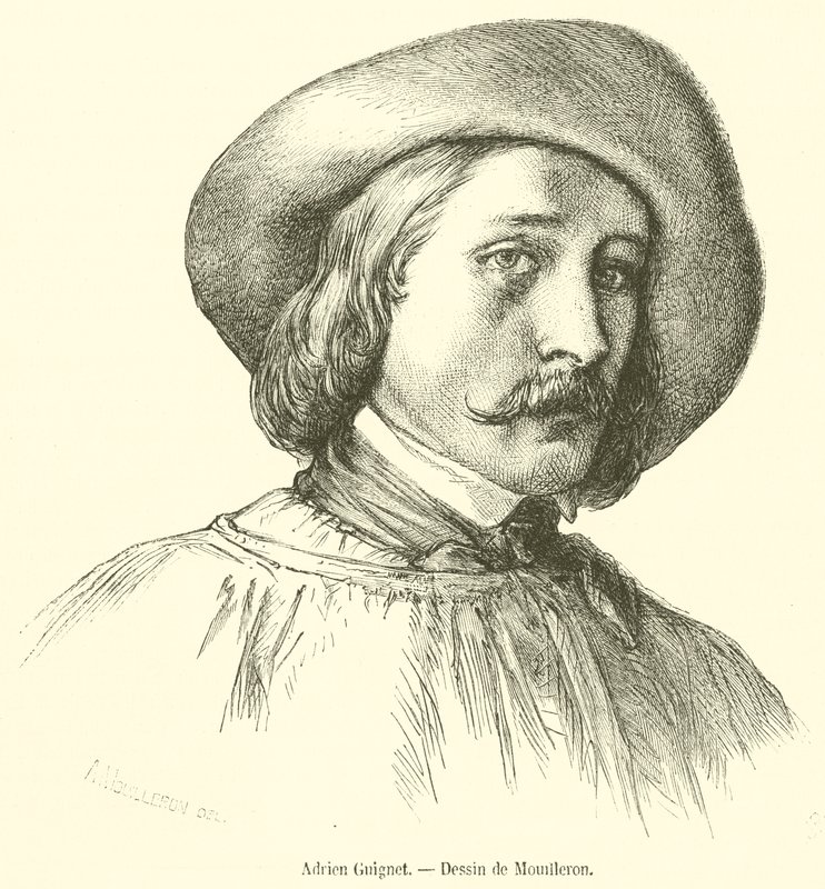 Adrien Guignet (grawerunek) autorstwa French School