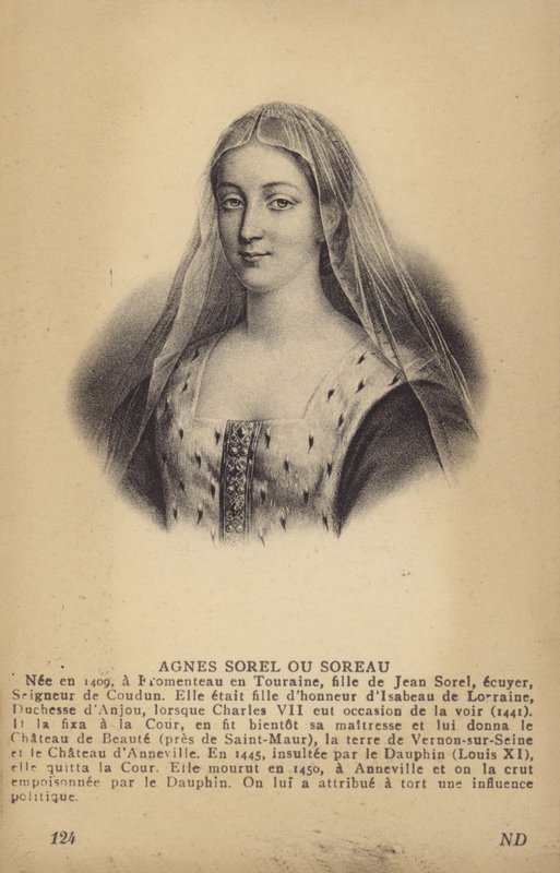 Agnes Sorel autorstwa French School