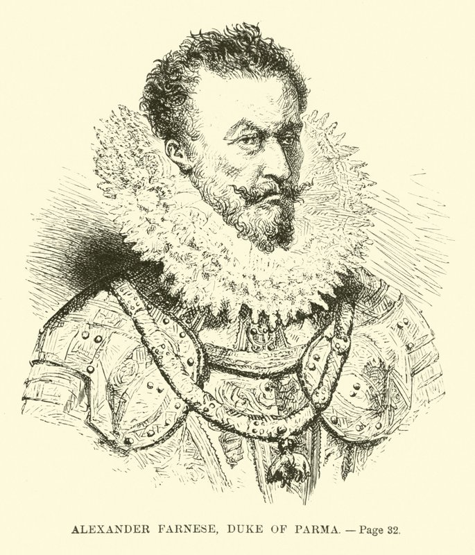 Aleksander Farnese, książę Parmy autorstwa French School
