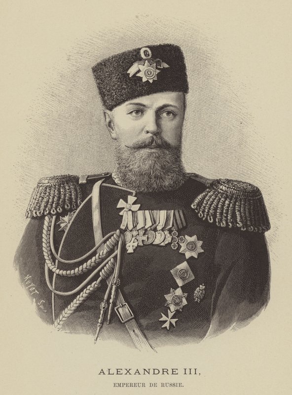 Aleksander III, cesarz Rosji autorstwa French School
