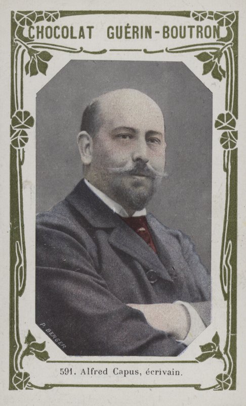 Alfred Capus, ecrivain (kolorowe zdjęcie) autorstwa French School