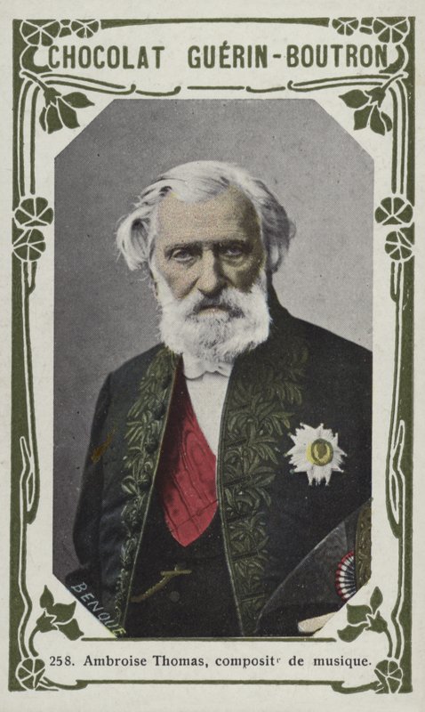 Ambroise Thomas, kompozytor (kolorowe zdjęcie) autorstwa French School