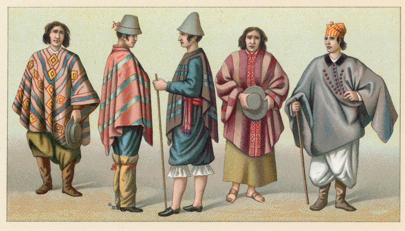 د امریکا Costumepoli autorstwa French School