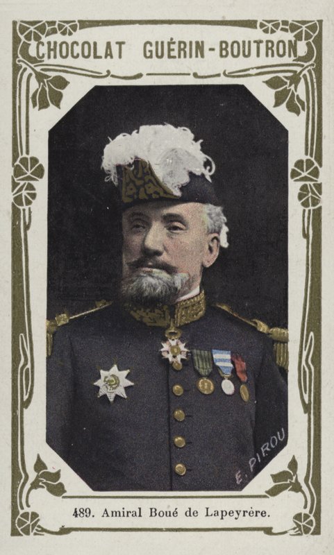 Admirał Boue de Lapeyrere (kolorowe zdjęcie) autorstwa French School