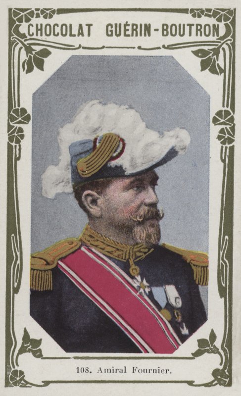 Amiral Fournier (kolorowe zdjęcie) autorstwa French School