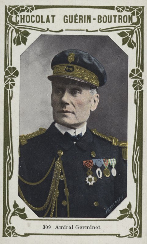 Amiral Germinet (kolorowe zdjęcie) autorstwa French School
