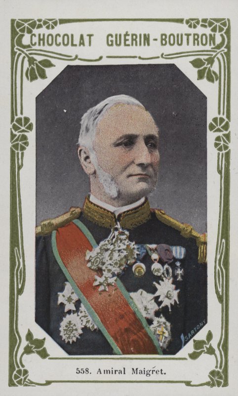 Amiral Maigret (kolorowe zdjęcie) autorstwa French School