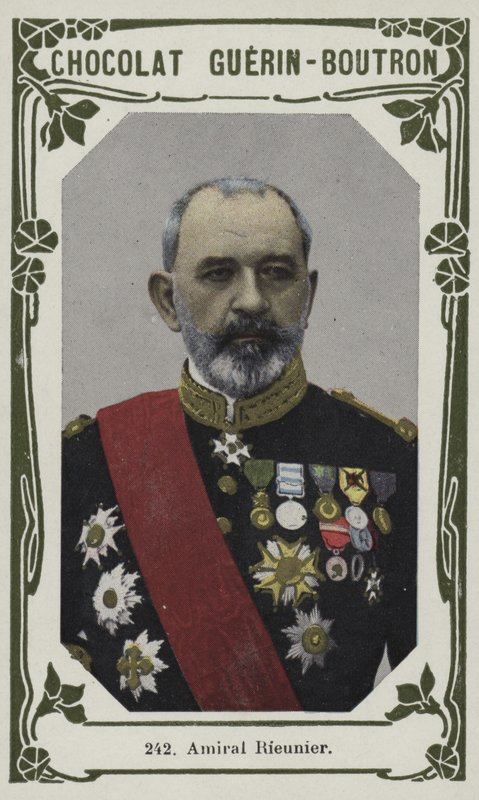 Amiral Rieunier (kolorowe zdjęcie) autorstwa French School