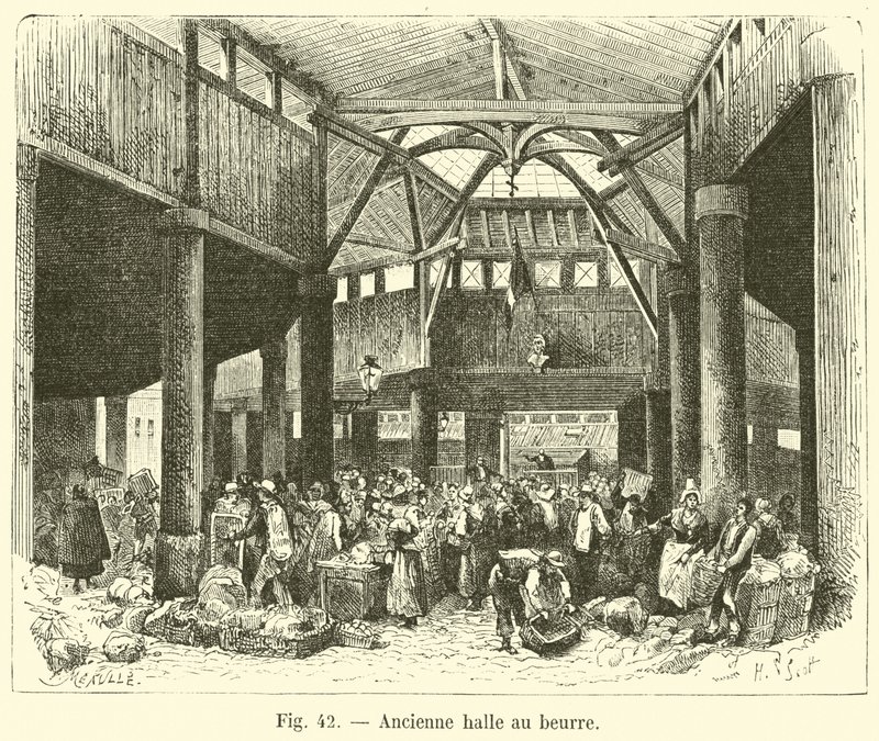 Dawna hala maślana autorstwa French School