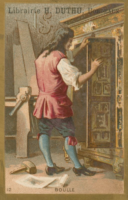 Andre Charles Boulle (1642-1732), francuski stolarz autorstwa French School