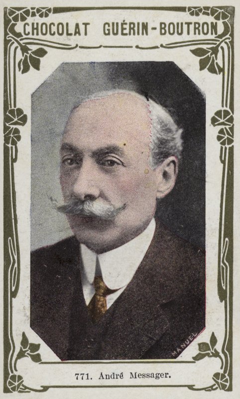 Andre Messager (kolorowe zdjęcie) autorstwa French School