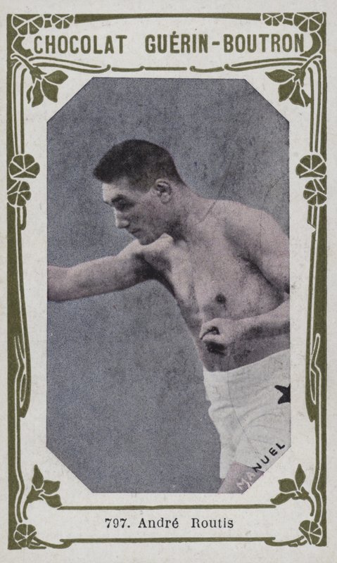 Andre Routis (kolorowe zdjęcie) autorstwa French School