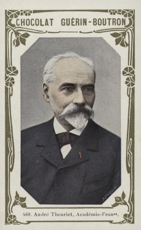 Andre Theuriet, Academie-Francaise (kolorowe zdjęcie) autorstwa French School