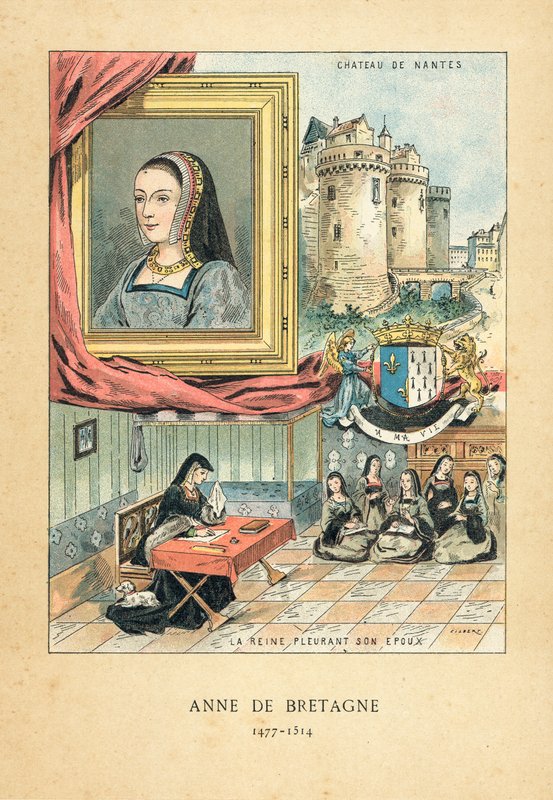 Anna z Bretanii autorstwa French School