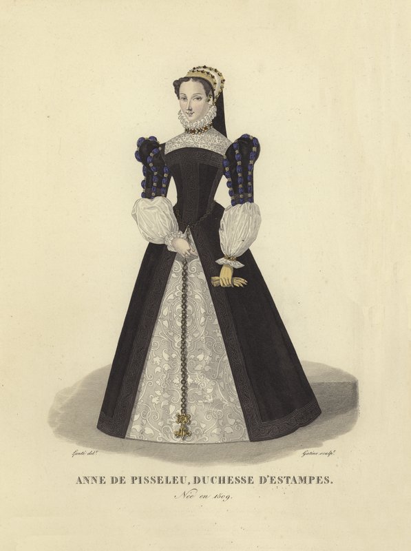 Anna de Pisseleu, księżna Etampes autorstwa French School