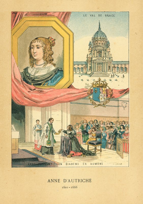 Anna Austriaczka autorstwa French School