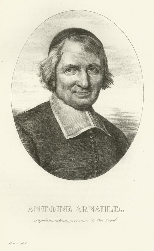 Antoine Arnauld autorstwa French School