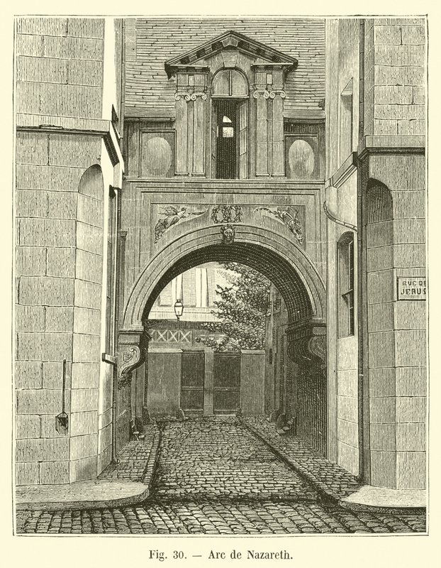 Łuk Nazaretu autorstwa French School