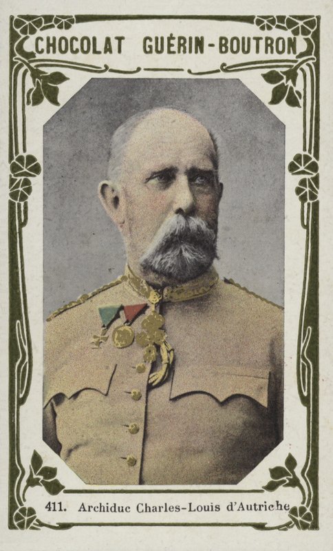 Arcyksiążę Karol-Louis Austrii (kolorowe zdjęcie) autorstwa French School