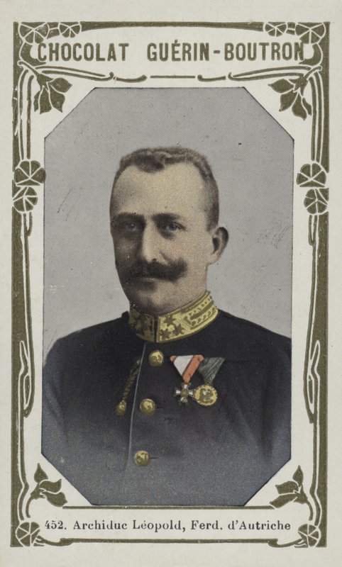 Arcyksiążę Leopold, Ferdinand dAutriche (kolorowe zdjęcie) autorstwa French School