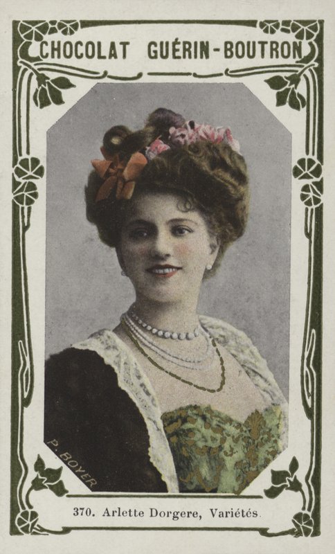 Arlette Dorgere, Varietes (kolorowe zdjęcie) autorstwa French School