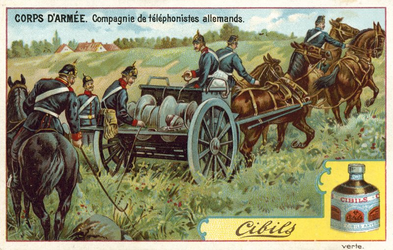 Army Corps - niemiecka firma telefoniczna autorstwa French School