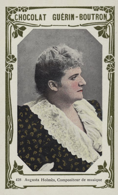 Augusta Holmes, kompozytorka (kolorowe zdjęcie) autorstwa French School