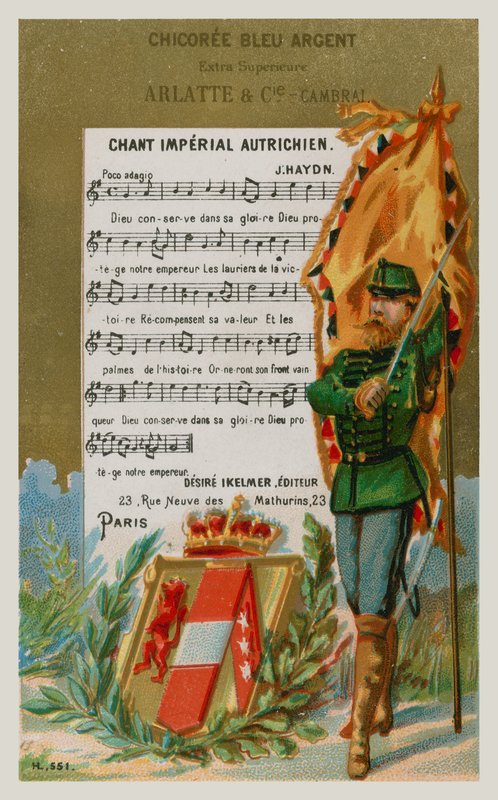 hymn Austrii autorstwa French School